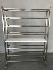 Cheese-draining and ripening rack 160cm / 40cm / 200cm