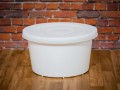Round container, ladle 65 L