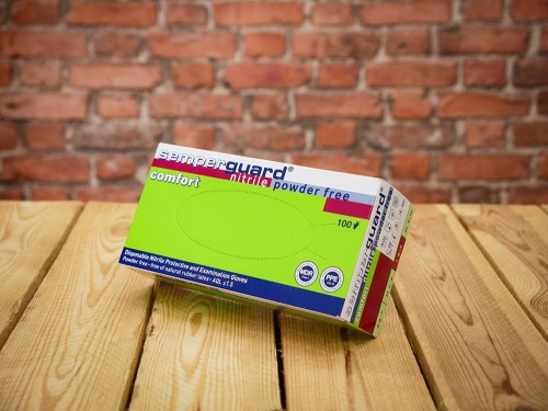 Comfort nitrile gloves, 100 pcs