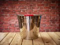 Food-grade stainless steel bucket — 10 l