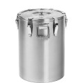 Steel insulated container for transporting and storing milk and other products — 35 l