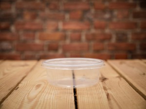 Container with lid 250-500 ml for cheese, butter and yoghurt (50 pieces)