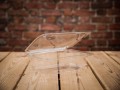 Rectangular container with hinged lid — 750 ml
