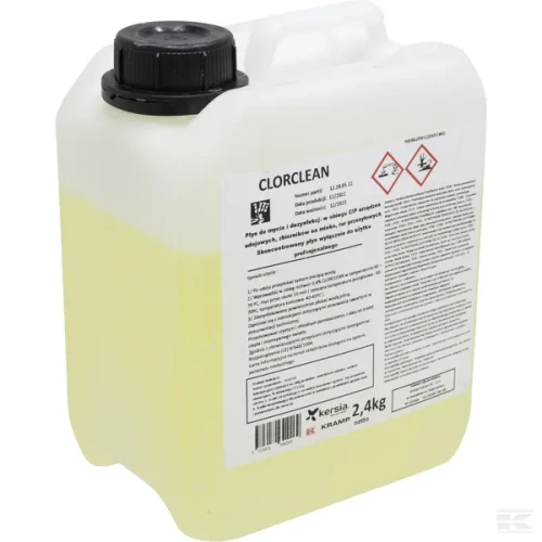 CLORCLEAN – alkaline cleaner and disinfectant — 2.4 kg