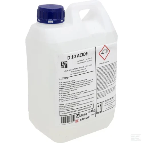 D10 ACIDE – acidic cleaner and descaler — 2.4 kg