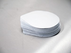 Foil lids for heat sealing containers