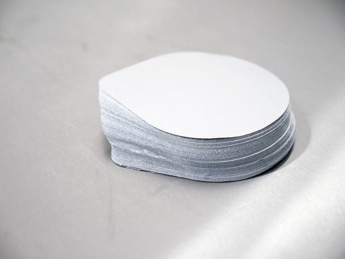 Foil lids for heat sealing containers — 95 mm