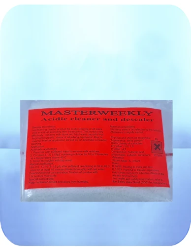 MASTERWEEKLY - cleaning agent for milk analysers