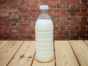 PET bottle 1 l for milk, yoghurt, kefir (1000 ml)