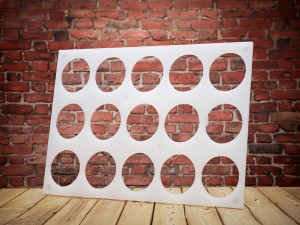 Rack M00140 for cheese moulds