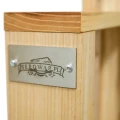 Double large wooden cheese press (pressure x3.2 kg) — ash