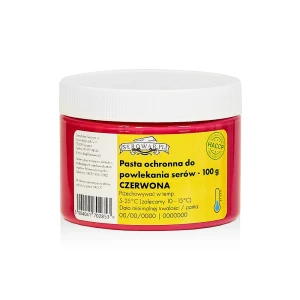 Protective paste - polyacetate - red