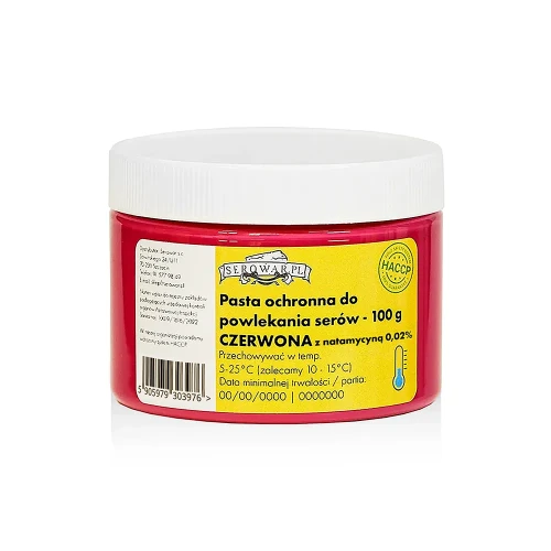 Protective paste - polyacetate - red with natamycin 100 g