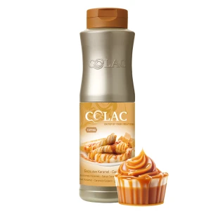 Salted Caramel - topping (sauce) for ice cream, waffles, cakes and desserts