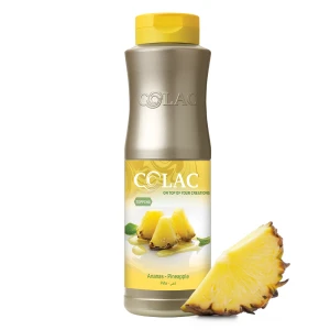 Pineapple - topping (sauce) for ice cream, waffles, cakes and desserts
