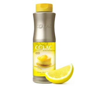 Lemon - topping (sauce) for ice cream, waffles, cakes and desserts