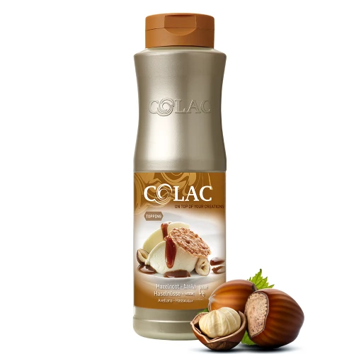 Hazelnut - topping (sauce) for ice cream, waffles, cakes and desserts