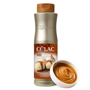 Caramel - topping (sauce) for ice cream, waffles, cakes and desserts