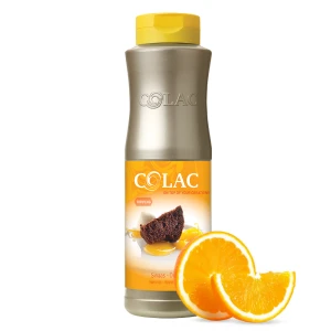 Orange - topping (sauce) for ice cream, waffles, cakes and desserts