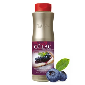 Blueberry - topping (sauce) for ice cream, waffles, cakes and desserts