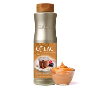 Caramel Cream - topping (sauce) for ice cream, waffles, cakes and desserts