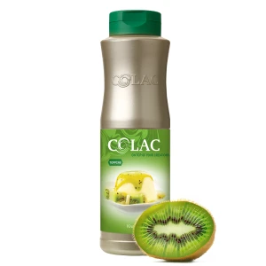 Kiwi - topping (sauce) for ice cream, waffles, cakes and desserts