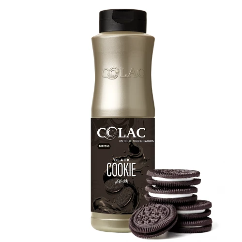 Black Cookie - topping (sauce) for ice cream, waffles, cakes and desserts