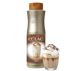 Cappuccino - topping (sauce) for ice cream, waffles, cakes and desserts