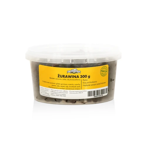 Chopped cranberries (bucket 300 g)