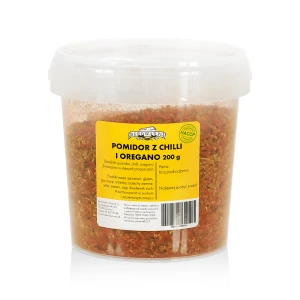 Tomato with oregano and chilli