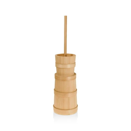 Wooden butter churn, 5 litres