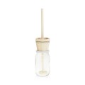 Small jar-mounted butter churn + jar with lid