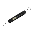 Manually charged electronic kitchen thermometer