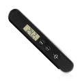 Manually charged electronic kitchen thermometer