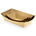 Paper serving boats