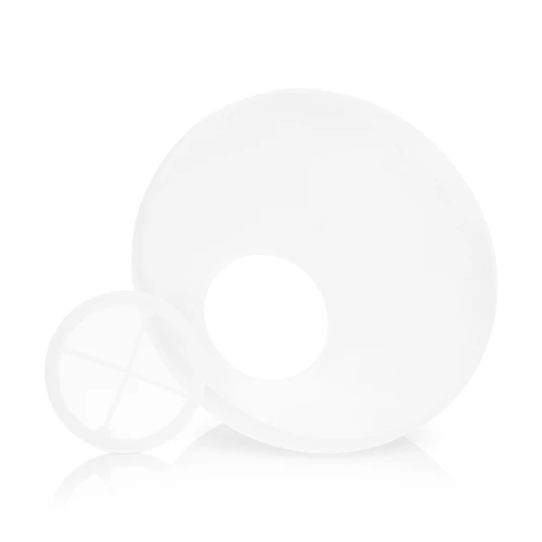Milk strainer Ø 33 cm with filter – cleanliness and convenience in the dairy - view with filter