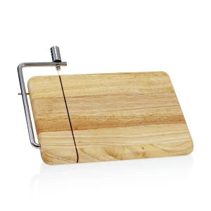 Acacia cheese board with knife