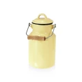 Enamel milk can 2 L. The plain version is the same, but without the picture.