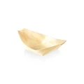 Wooden serving boats — 13 × 8 cm
