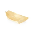 Wooden serving boats — 16,5 × 8,5 cm