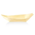 Wooden serving boats — 21,5 × 11 cm