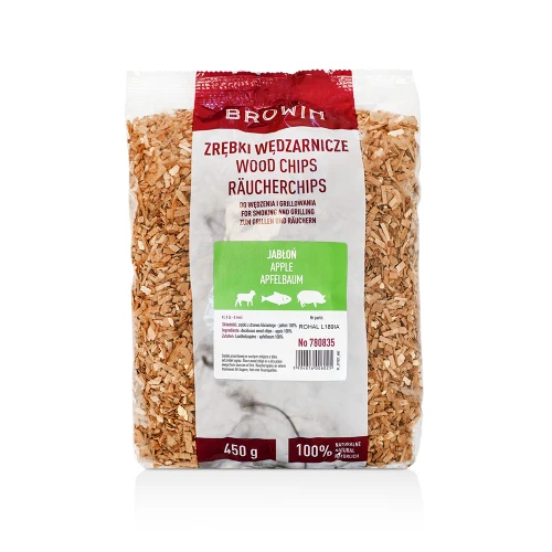 Wood chips for smoking/grilling, apple
