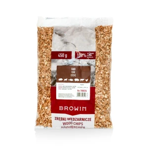 Oak - wood chips for smoking and grilling