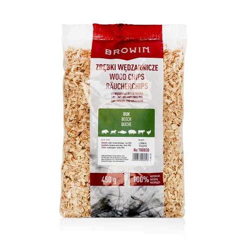 Beech - wood chips for smoking and grilling