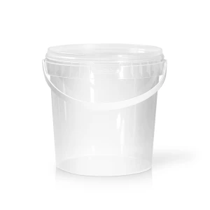 Rigid tamper-evident container with handle — 1180 ml