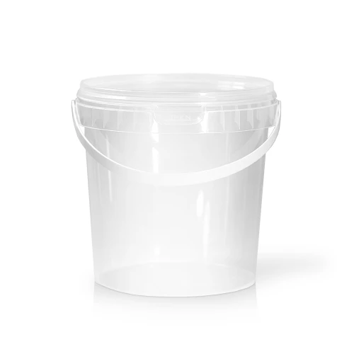 Rigid tamper-evident container with handle — 1180 ml