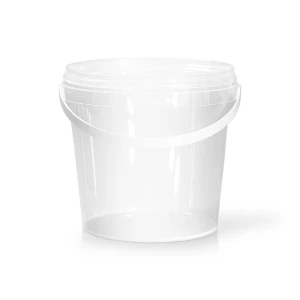 Rigid tamper-evident container with handle — 1000 ml