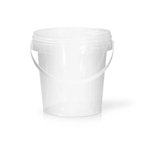 Rigid container with a seal and a handle, 670 ml