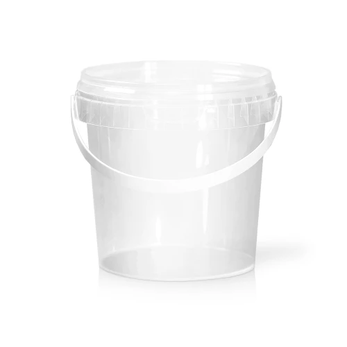 Rigid container with a seal and a handle, 600 ml