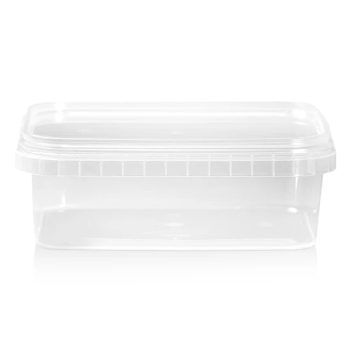 Rigid rectangular container with a seal - 280 ml